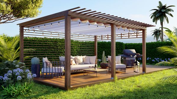 Pergola Assembly in Crystal Lake
