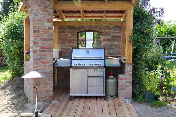 Propane Grill Assembly in Crystal Lake