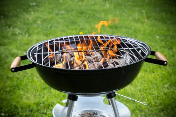 Charcoal Grill Assembly in Crystal Lake