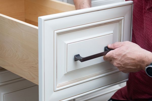 Cabinet Handle Installation in Crystal Lake
