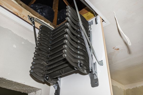 Pulldown Stairs Installation in Crystal Lake