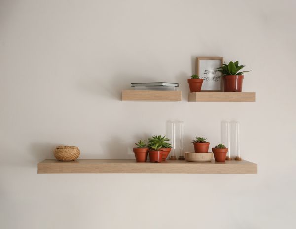 Floating Shelves Mounting in Crystal Lake