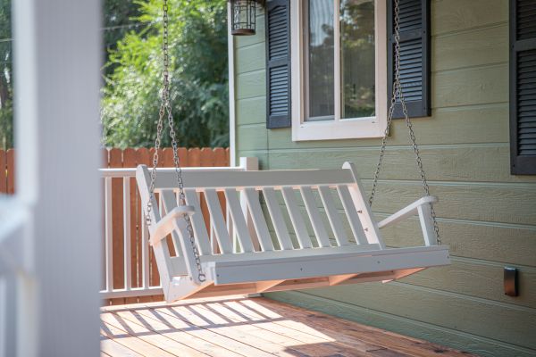 Porch Swing Installation in Crystal Lake